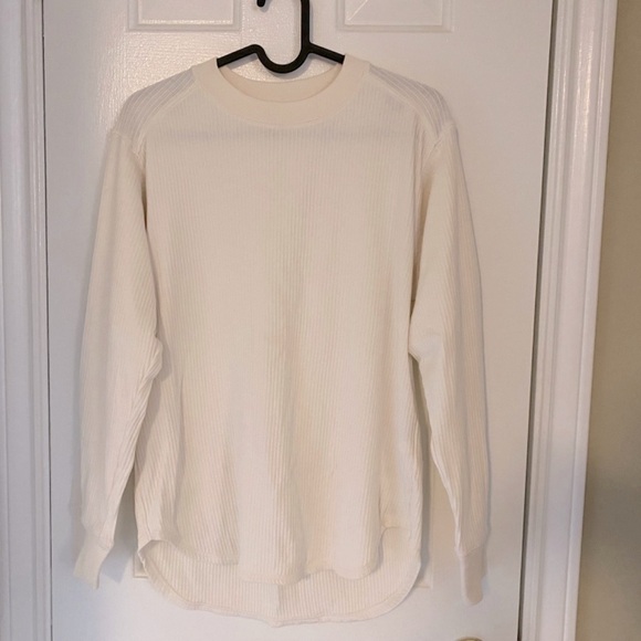 Uniqlo WOMEN COTTON RIBBED CREW NECK - Picture 2 of 4